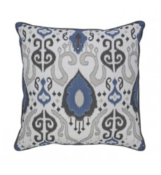 Ashley - Damaria A1000230 Pillow (4/CS) - Blue/Ivory/Brown (A1000230)