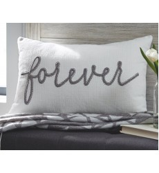 Ashley - Forever  A1000984 Pillow (4/CS) - White/Gray(A1000984)