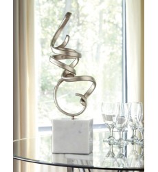 Ashley - Pallaton A2000125 Sculpture - Champagne/White (A2000125)