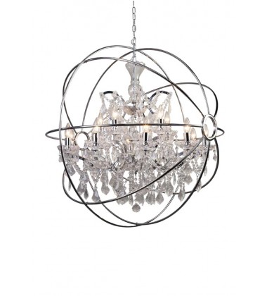  Chandelier (9849/10+5P-CH) - Bethel International