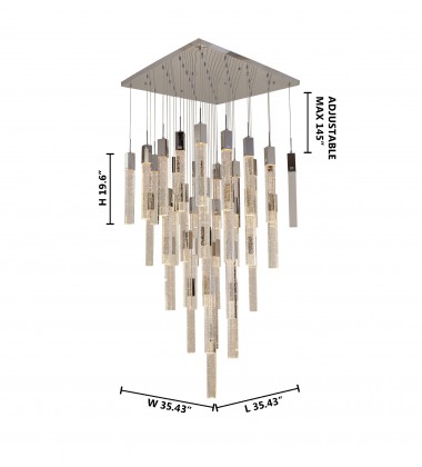  Chandelier (ADS06C41CH) - Bethel International