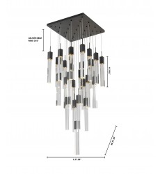  Chandelier (ADS10C25B) - Bethel International
