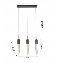  Kitchen Island Lighting (ADS14C3B) - Bethel International
