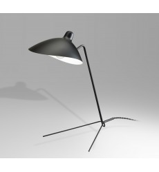  Aluminum Shade Table Lamp (BEL66BLK) - Bethel International