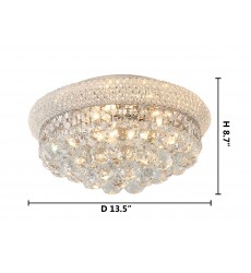 Clear Crystal  Flush Mount (BET07CH) - Bethel International