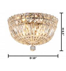  Chrome Finish Flush Mount (BET39) - Bethel International