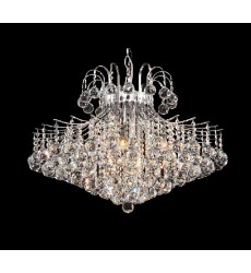  Clear Crystal Drop Balls Chandelier (BET55CH) - Bethel International