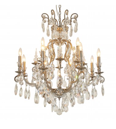  Pewter Chandelier (BET80C32PEW) - Bethel International