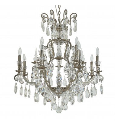  Pewter Chandelier (BET80C32PEW) - Bethel International