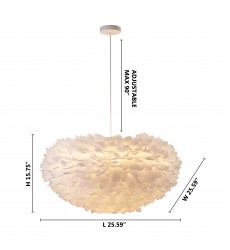  Ceiling Fixture (DLS20C25W) - Bethel International