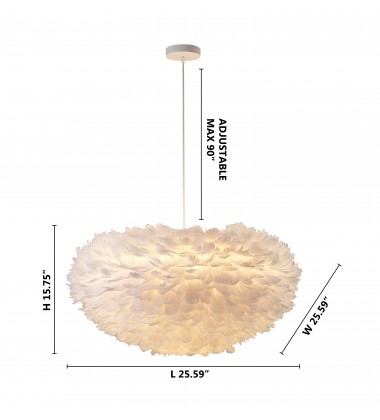  Ceiling Fixture (DLS20C25W) - Bethel International