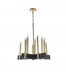  Matte Brass Arms Ceiling Fixture (DU108) - Bethel International