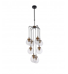  Matte Brass Socket Ceiling Fixture (DU109) - Bethel International