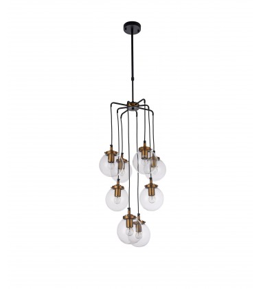 Matte Brass Socket Ceiling Fixture (DU109) - Bethel International