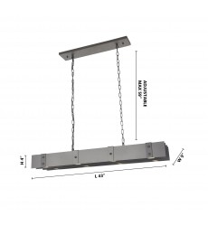  Two Row Downlight Ceiling Fixture (DU118) - Bethel International