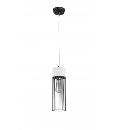 Grey & Black Single Pendant Lighting (DU146P4G) - Bethel International