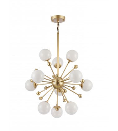  Glass globe shades Ceiling Fixture (DU85) - Bethel International