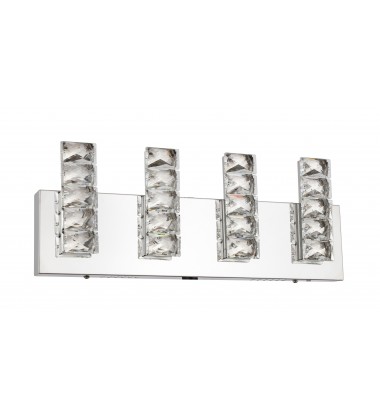  Chrome LED Wall Sconce (FT35W18CH) - Bethel International