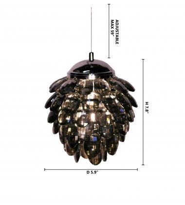  Indoor Single Pendant Lighting (GL70075S) - Bethel International