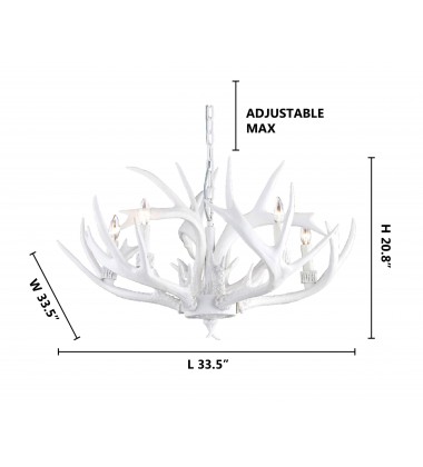  Indoor Antler Lighting (IL02-5W) - Bethel International