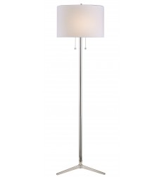  Polished Nickel Finish Floor Lamps (JFL123HL-PN) - Bethel International
