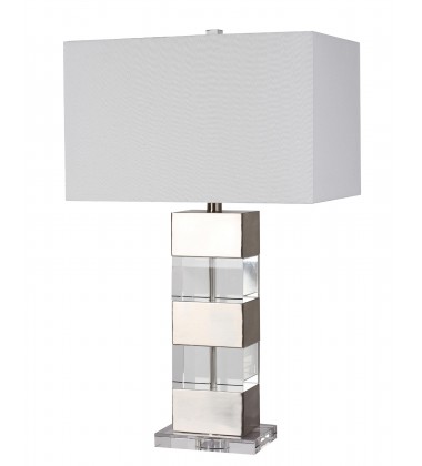  A Box Shade Table Lamp (JTL07KT-BN) - Bethel International