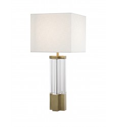  Boxed Shade Table Lamp (JTL132NB-AB) - Bethel International