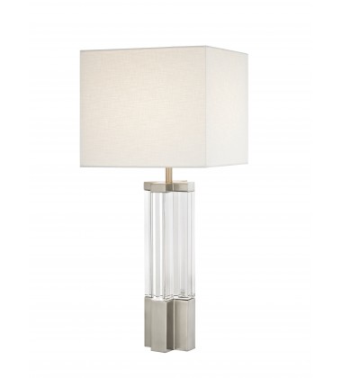  Boxed Shade Table Lamp (JTL132NB-PN) - Bethel International