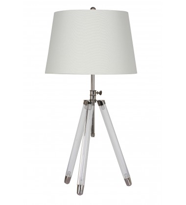  A white shade Table Lamp (JTL17KT-CL) - Bethel International