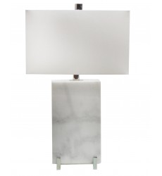  A white shade Table Lamp (JTL42RC-PN) - Bethel International