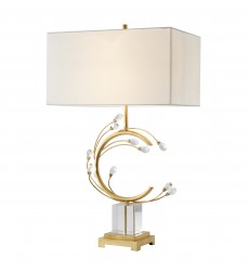  Gold Finish Table Lamp (JTL44RC-GL) - Bethel International