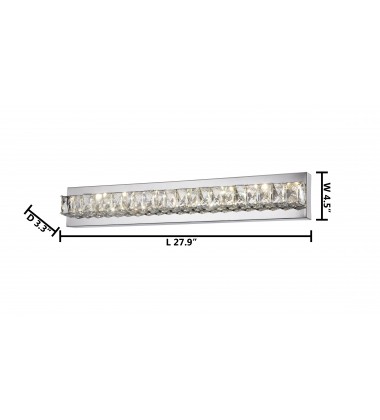  Cleary Crystal LED Wall Sconce (KD21) - Bethel International
