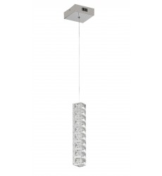 3 Side Clear Crystal LED Single Pendant Lighting (KD22) - Bethel International