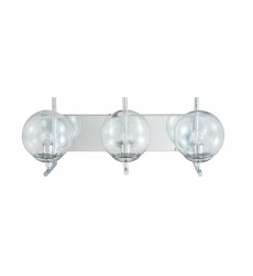  Chrome Frame Wall Sconce (KJ01CH) - Bethel International
