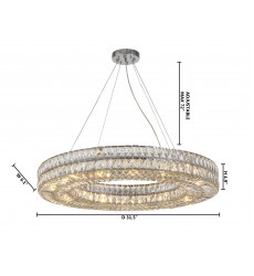  Triple Sided Crystal Chandelier (LX66) - Bethel International