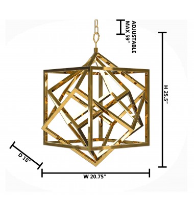  Gold Finish LED Lighting (ML01) - Bethel International