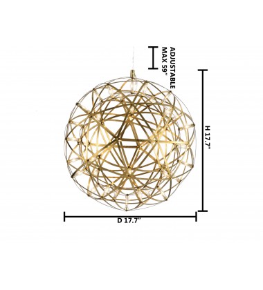  Gold frame LED Lighting (MN37GD) - Bethel International