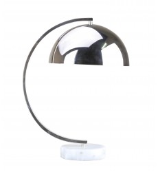  Marble Base Table Lamp (MTL04PQ-CH+SQ) - Bethel International