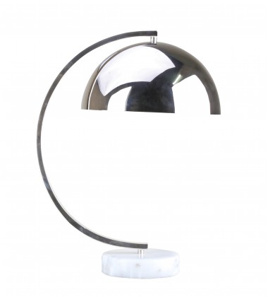  Marble Base Table Lamp (MTL04PQ-CH+SQ) - Bethel International