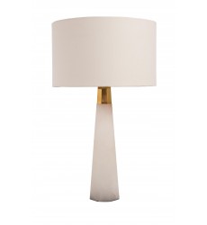  Marble and Steel Base Table Lamp (MTL06PQ-GD) - Bethel International