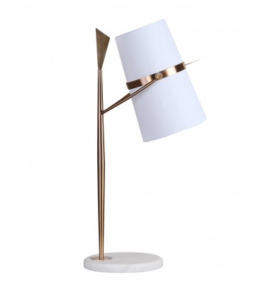  Marble Base Table Lamp (MTL16PQ-GD) - Bethel International