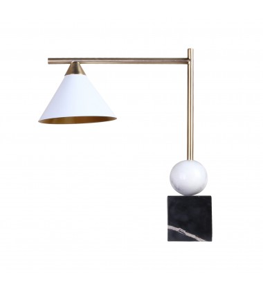  Gold finish Table Lamp (MTL19PQ-GD) - Bethel International