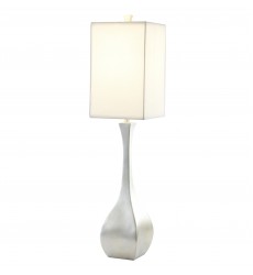 Silver Finish Table Lamp (MTL43PQ-SL) - Bethel International