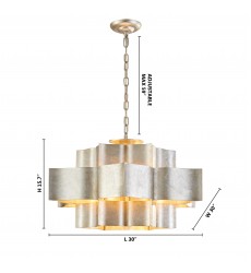  Chrome Finish Ceiling Fixture (MU03CH) - Bethel International