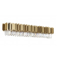  Clear Crystal Wall Sconce (MU11B-42G) - Bethel International