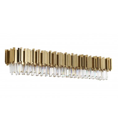 Clear Crystal Wall Sconce (MU11B-42G) - Bethel International Clear Crystal Wall Sconce (MU11B-42G) - Bethel International