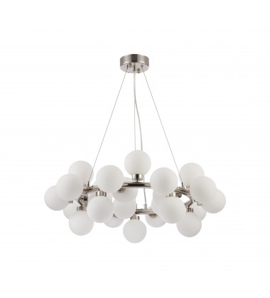  Glass globe shades Ceiling Fixture (MU28SHN) - Bethel International