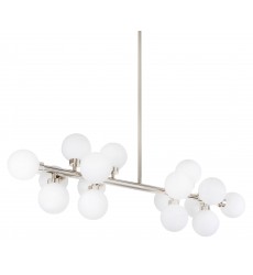  Shiny nickel frame Ceiling Fixture (MU29SHN) - Bethel International