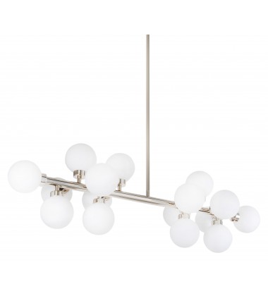  Shiny nickel frame Ceiling Fixture (MU29SHN) - Bethel International