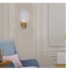  Clear Glass Wall Sconce (MU54GD) - Bethel International